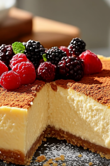 Double Crust Cheesecake Recipe