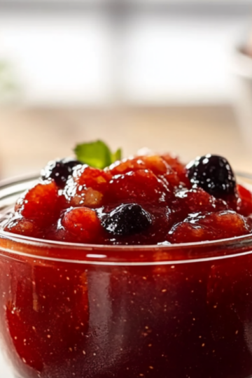 Vibrant Fruit Coulis Sauce