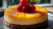 Pineapple Upside-Down Cheesecake Delight