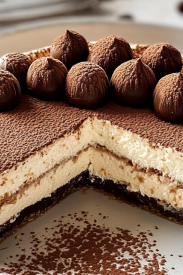 Tiramisu Cheesecake Delight