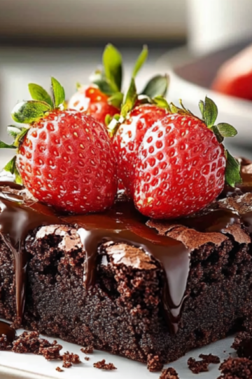 Fudgy Strawberry Brownies Recipe