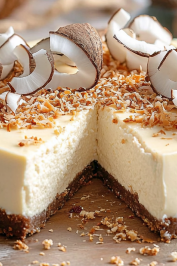 Tropical Coconut Cheesecake Recipe