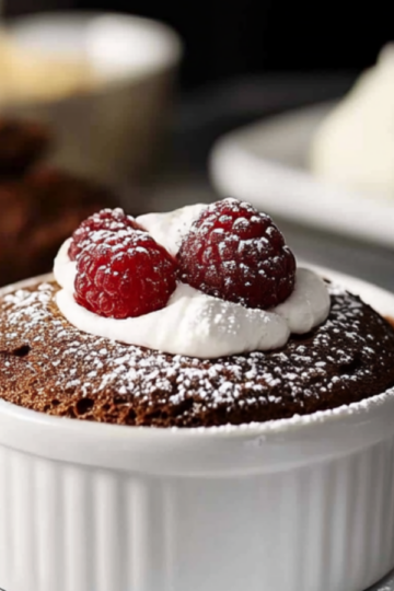 Decadent Chocolate Soufflés