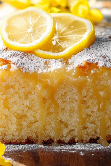 Vibrant Vegan Lemon Cake