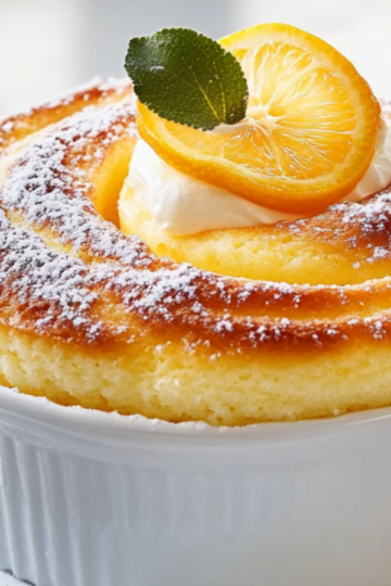 Lemon Soufflé Delights