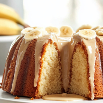 Easy Banana Pudding Bundt Cake