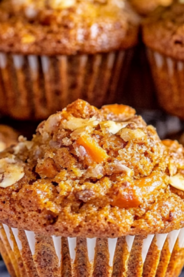 Fluffy Carrot Muffins Recipe