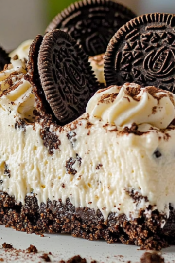 High-Protein Oreo Cheesecake