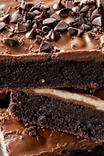 Triple Layer Brownies Recipe