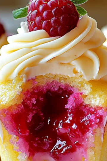 Zesty Raspberry Lemon Cupcakes Recipe