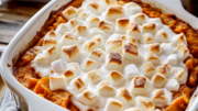 Southern Sweet Potato Casserole with Marshmallows