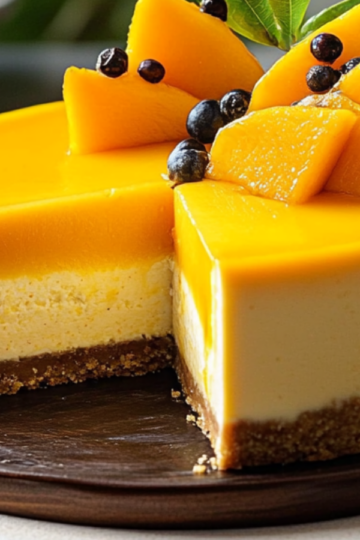 Mango Tango Cheesecake: A Tropical Delight
