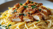 Zesty Lemon Garlic Chicken Pasta