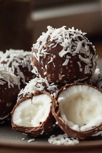 No-Bake Coconut Cream Balls