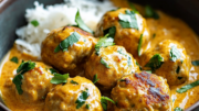 Coconut Curry Chicken Meatballs