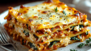 Cozy Butternut Squash & Spinach Lasagna Recipe