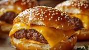 Cheeseburger Pretzel Bombs