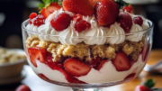 Decadent Strawberry Cheesecake Trifle Recipe