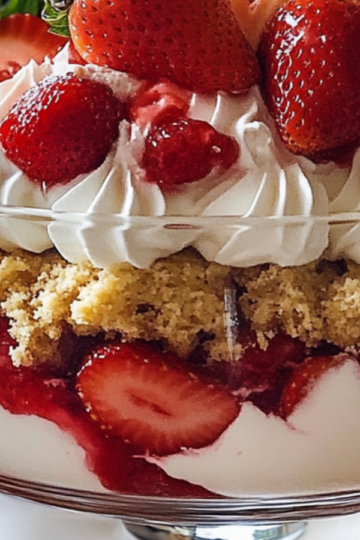 Decadent Strawberry Cheesecake Trifle Recipe