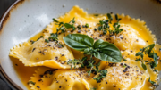 Creamy Sage Sauce for Butternut Squash Ravioli