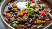 black bean soup