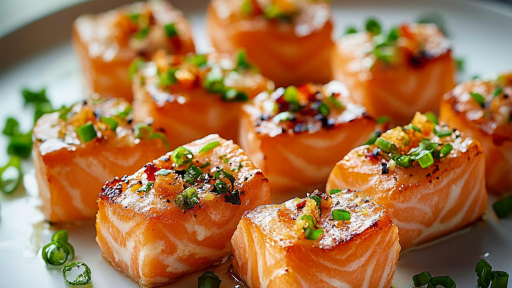 salmon bites