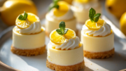 Mini Lemon Cheesecakes