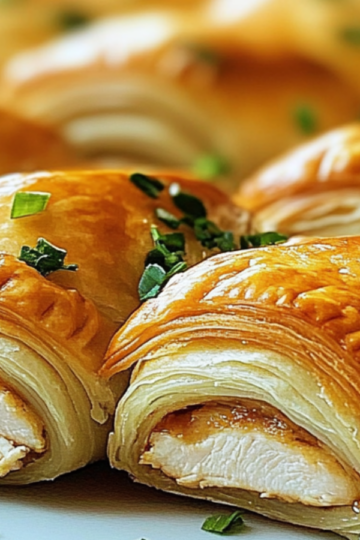 Crescent Roll Chicken Bundles