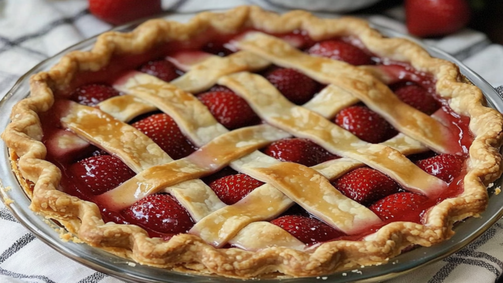 Strawberry Pie Recipe - Irresistibly Sweet Delight