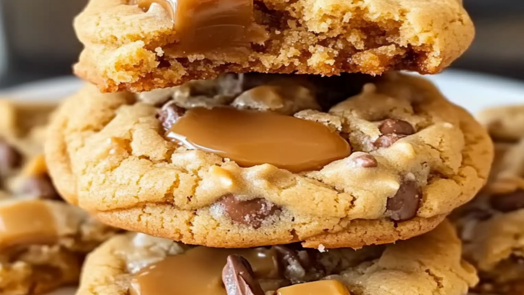 Butterfinger Caramel Crunch Cookies Recipe