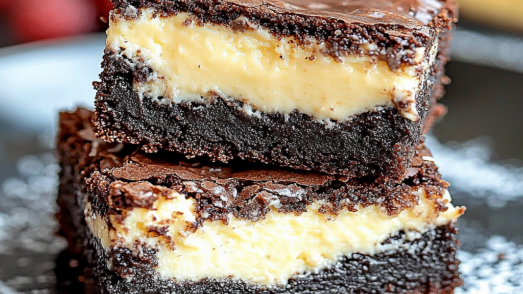 Decadent Cheesecake Brownies: A Fudgy Delight Recipe