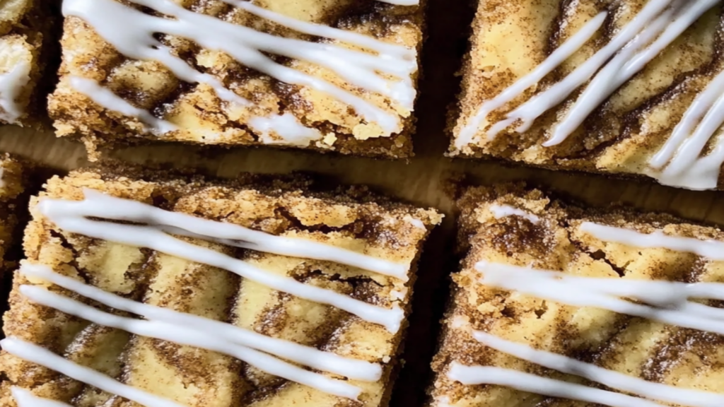 Cinnamon Roll Blondies Recipe to Delight You