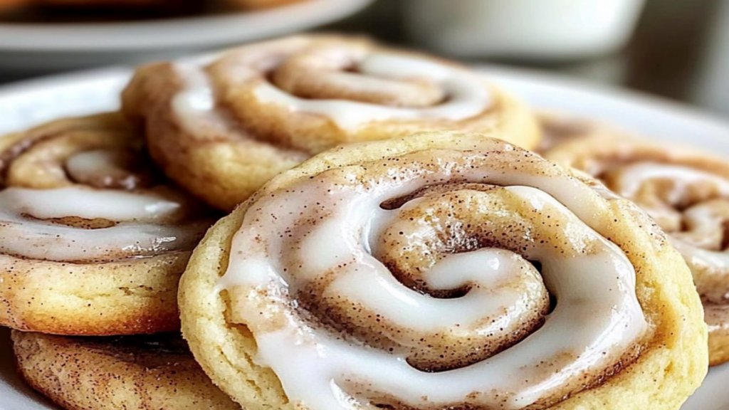 Cinnamon Roll Cookies – Sweet & Chewy Delight