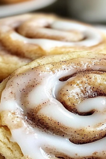 Cinnamon Roll Cookies – Sweet & Chewy Delight
