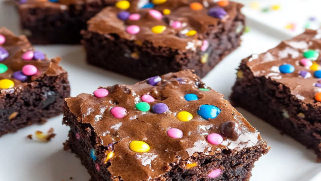 Indulge in Cosmic Brownies: Fudgy Chocolate Delight