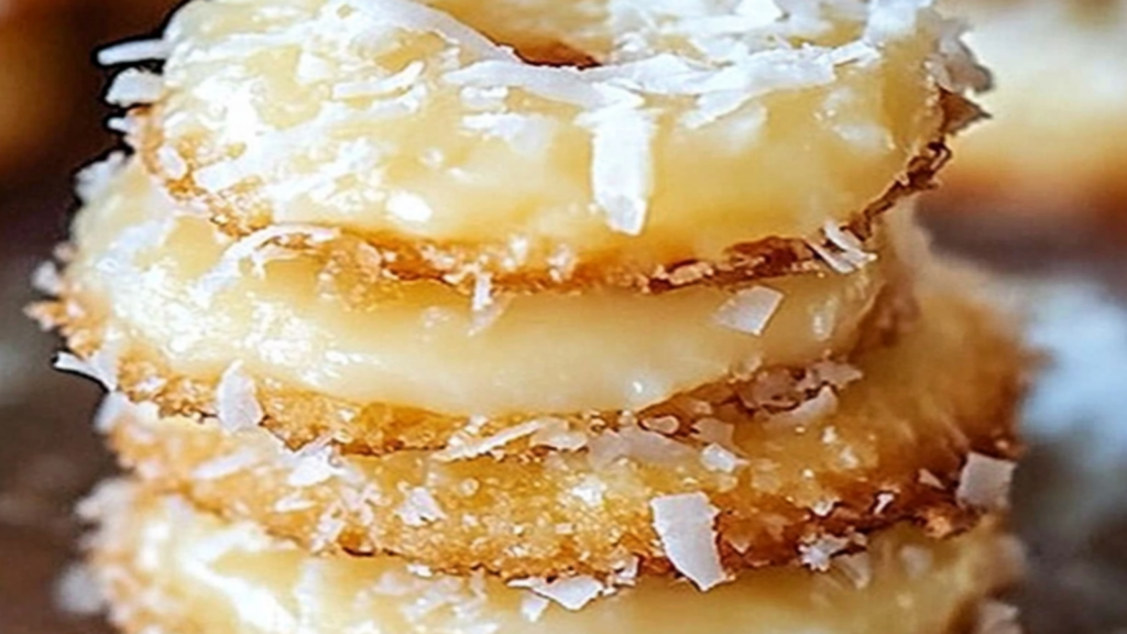 Easy Lemon Coconut Cheesecake Cookies Recipe