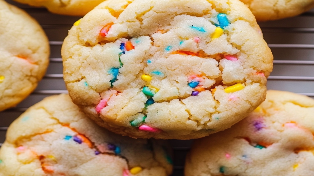 Funfetti Cheesecake Stuffed Cookies Recipe