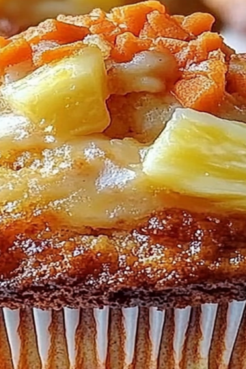 Hawaiian Pineapple Carrot Muffins Recipe