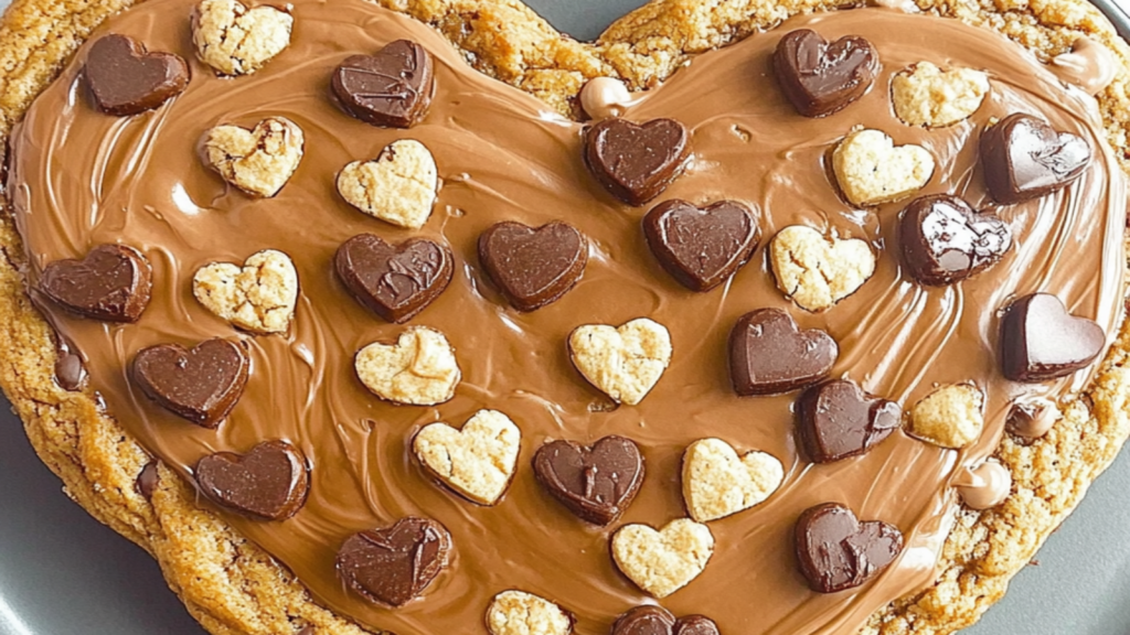 Heart Shaped Cookie Cake Recipe to Delight You