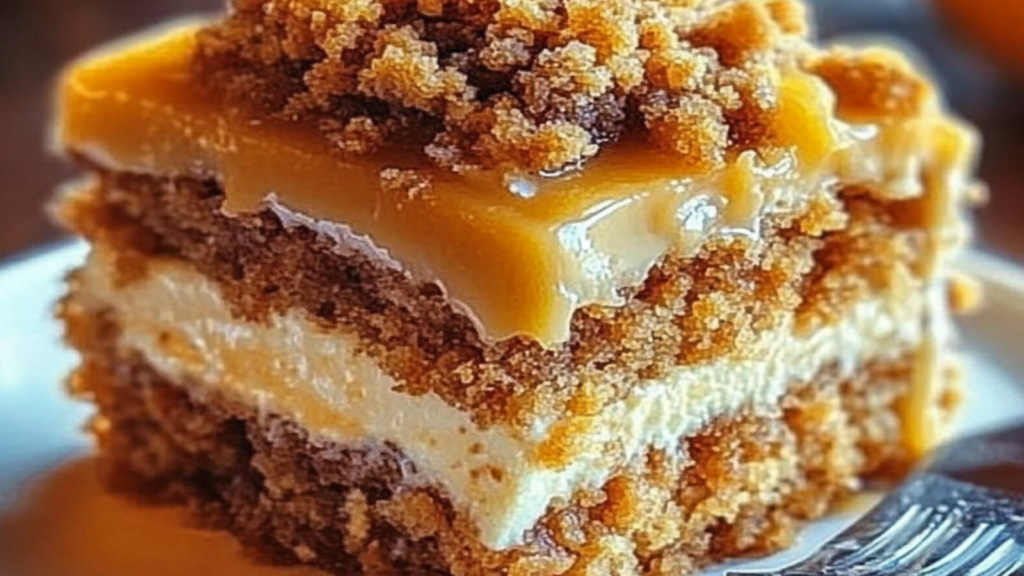 Homemade Pumpkin Spice Crumble Cake Recipe