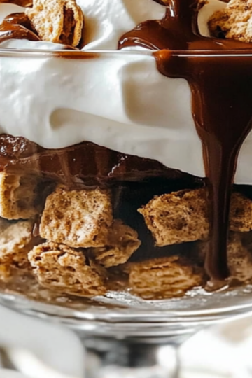 Hot Fudge Golden Grahams Parfait Recipe