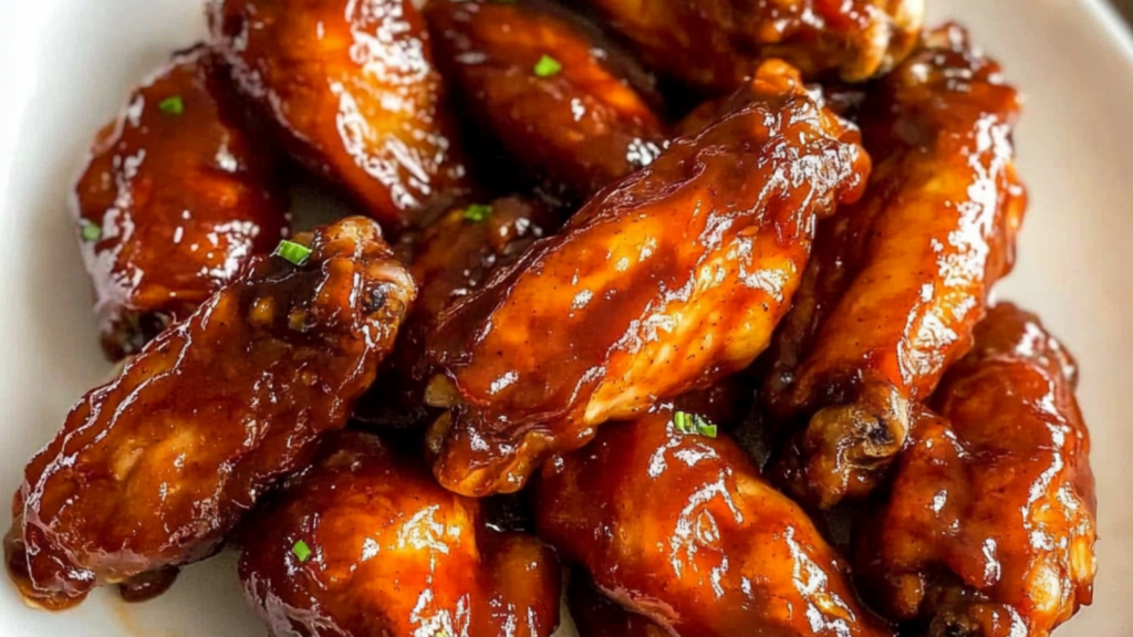 Easy Oven Baked BBQ Chicken Wings Recipe