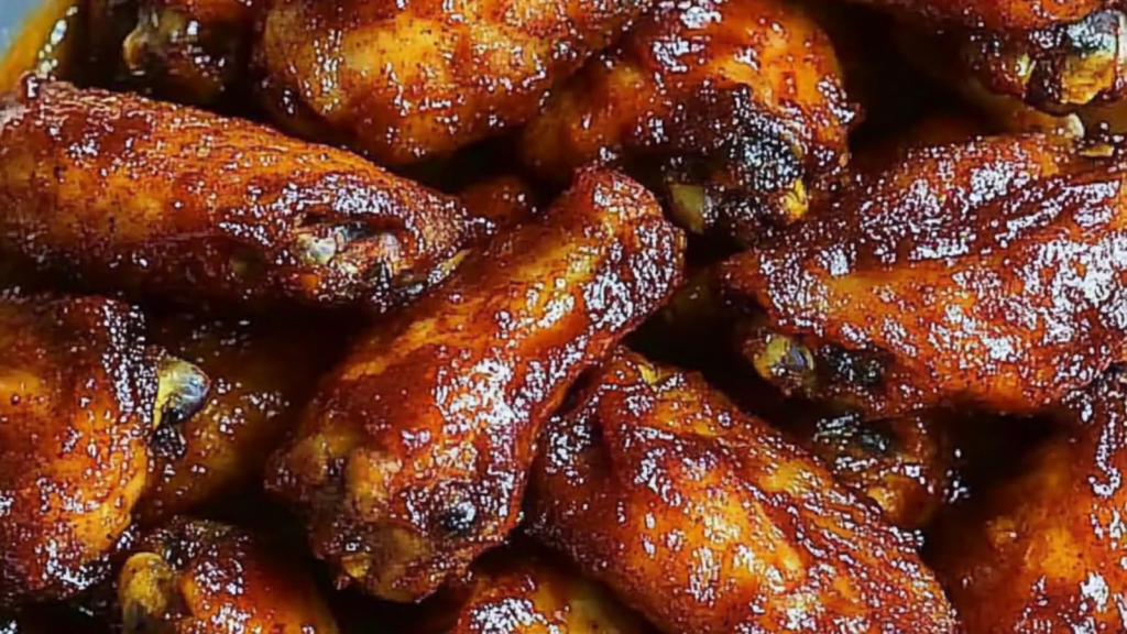 Easy Oven Baked BBQ Chicken Wings Recipe