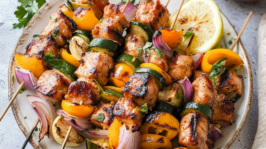 Grilled Veggie Skewers