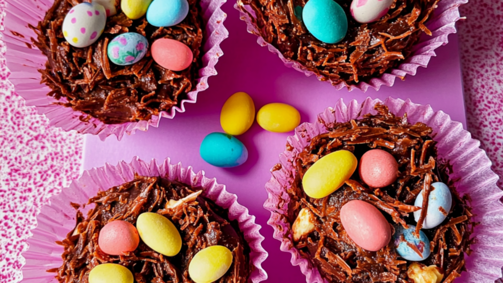 Easy Chocolate Easter Nests Recipe