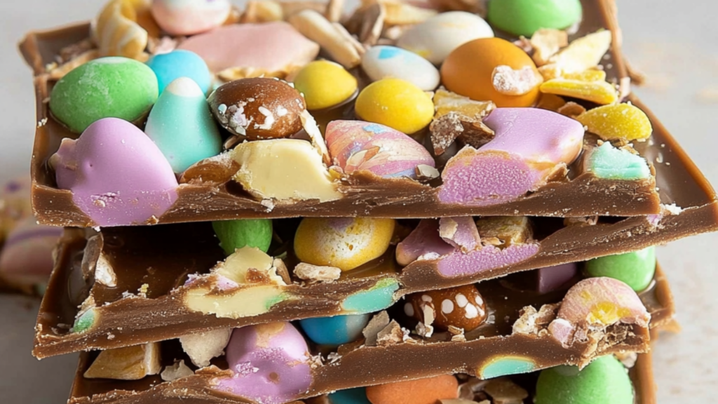 Easy Easter Candy Bark Recipe