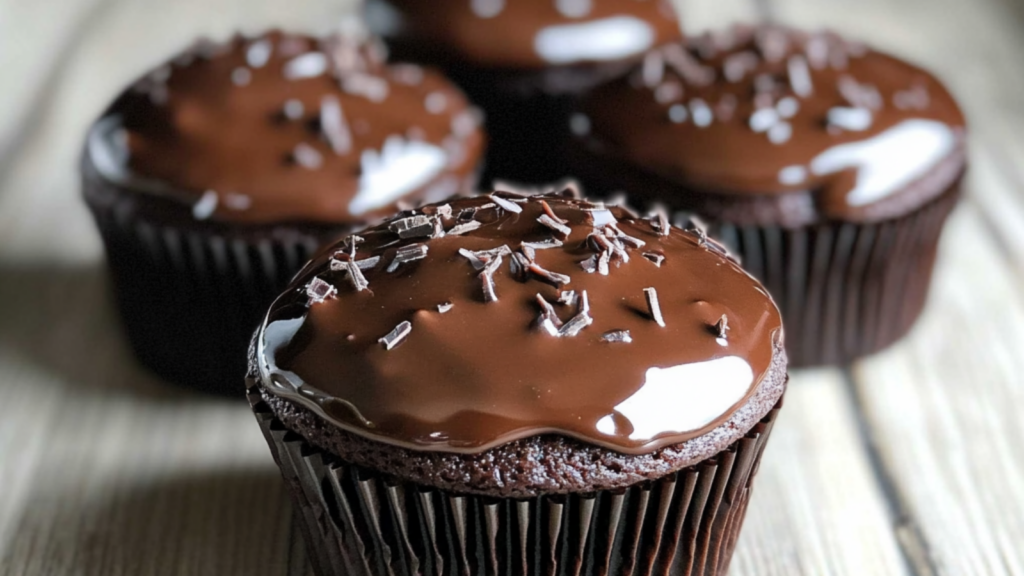 Chocolate Ganache Cupcakes