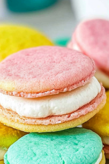 Easter Cookie Sandwiches