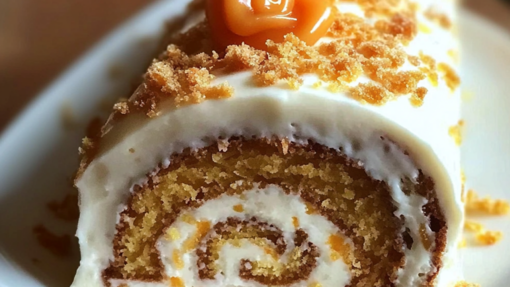 Carrot Cake Roll Recipe