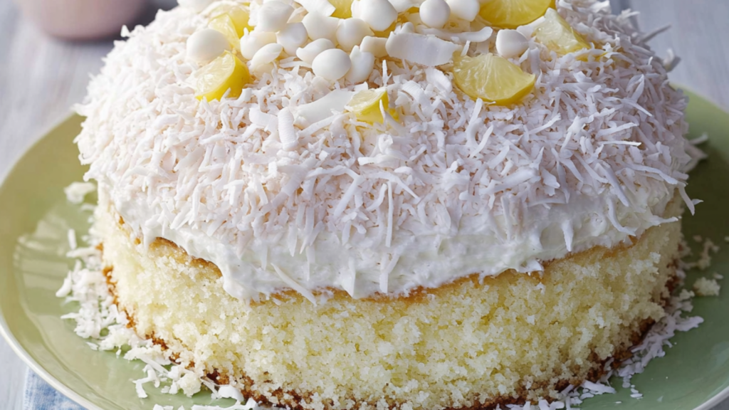Coconut Lemon Cake